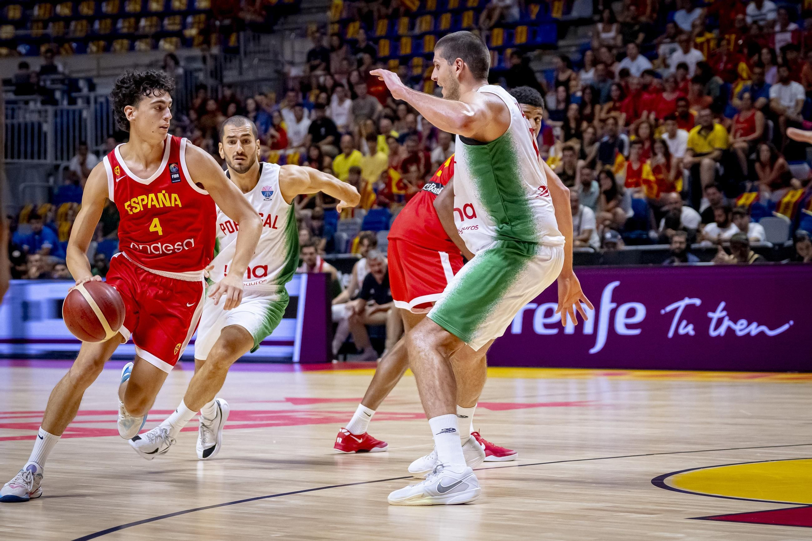 España B - Portugal en Málaga, en fotos