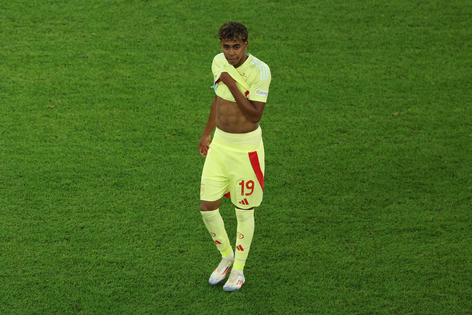 Las fotos del Albania - España