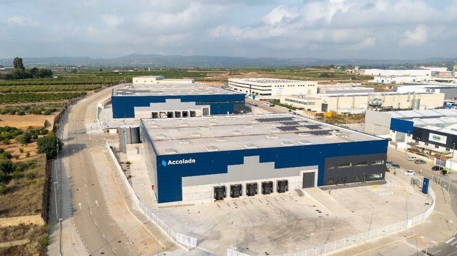 Uno de los activos logísticos de Accolade en España.