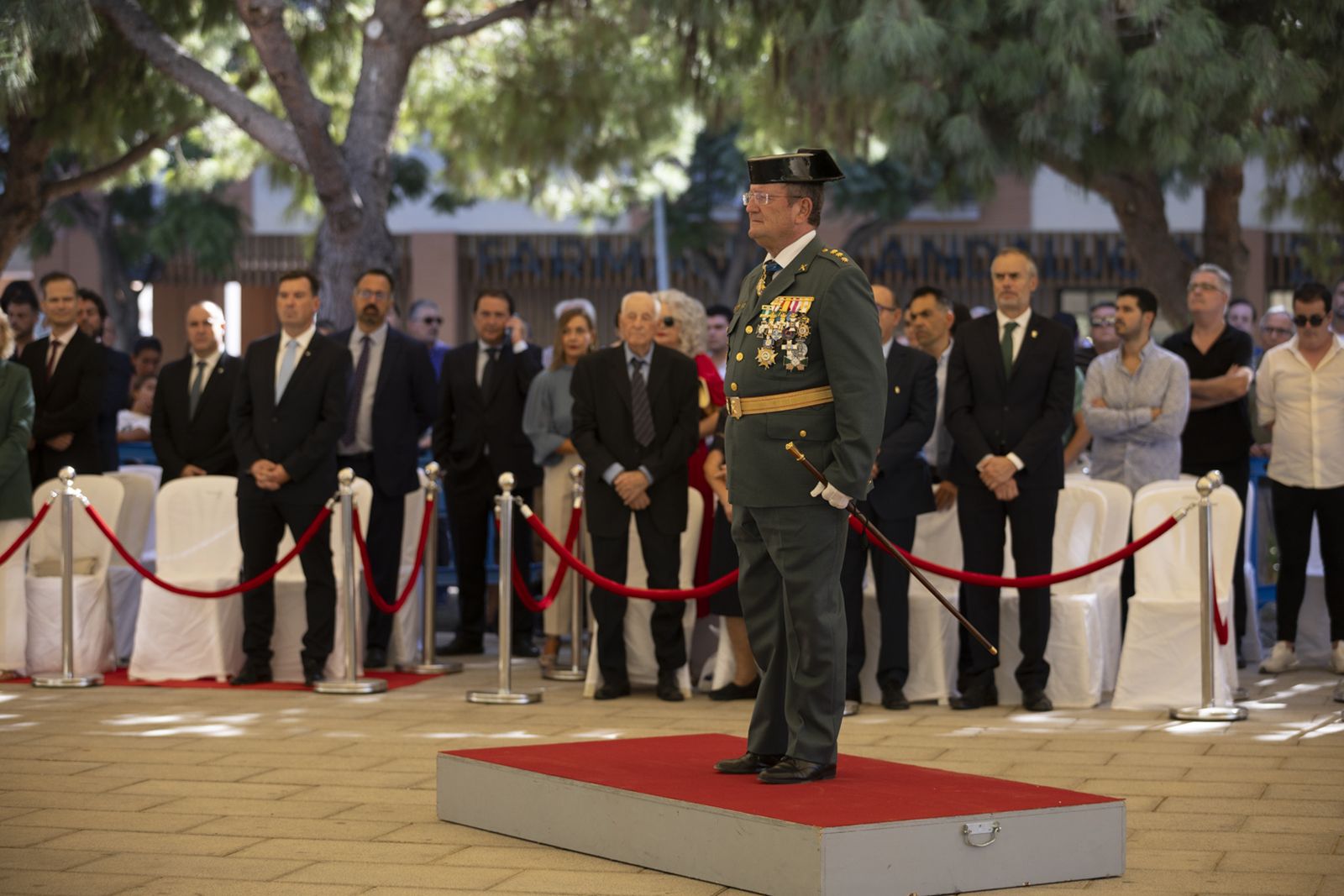 Imágenes de los actos de celebración de la festividad de la patrona de la Guardia Civil, la Virgen del Pilar.