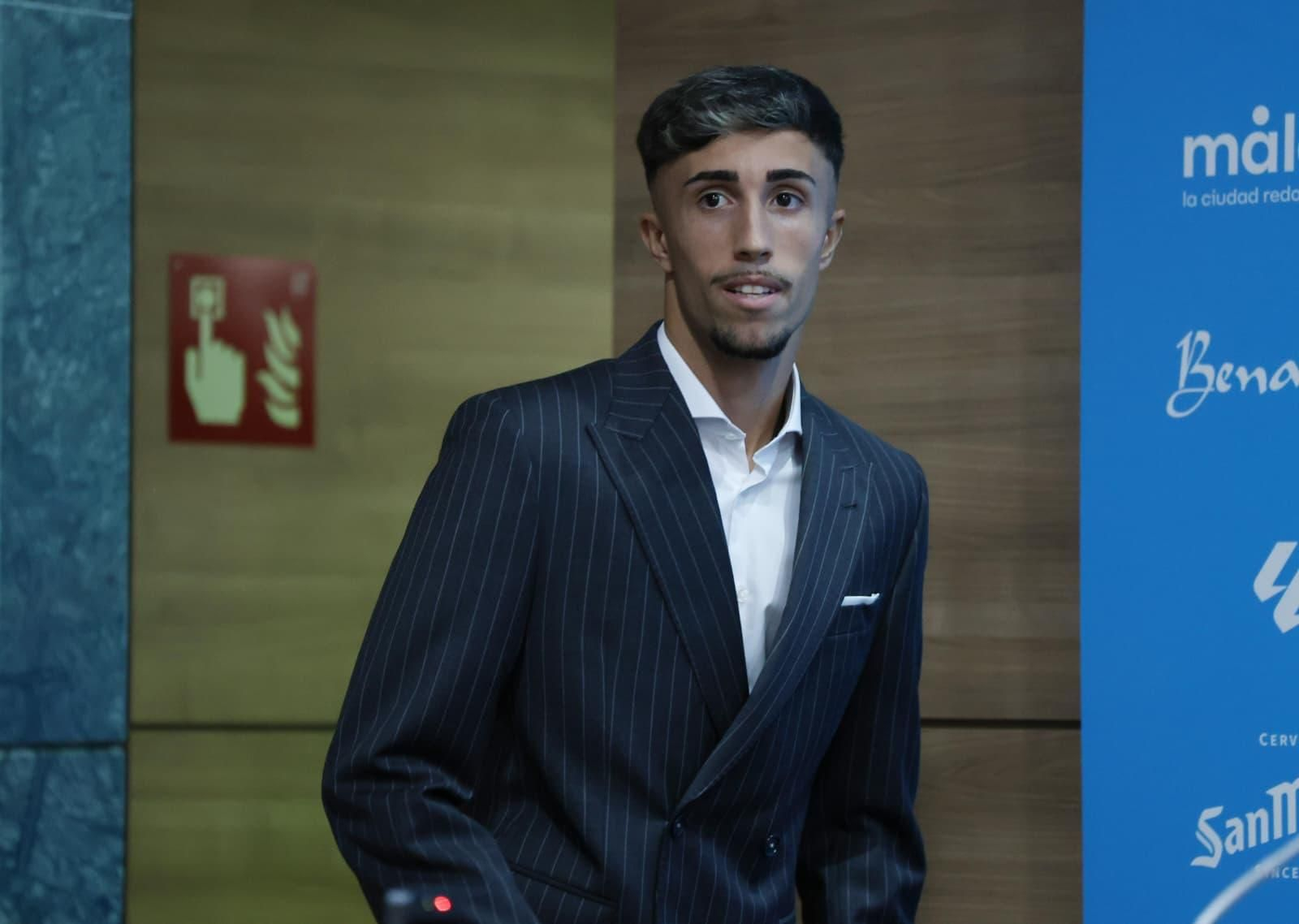 Los jugadores del Málaga CF y su familia arropan a David Larrubia