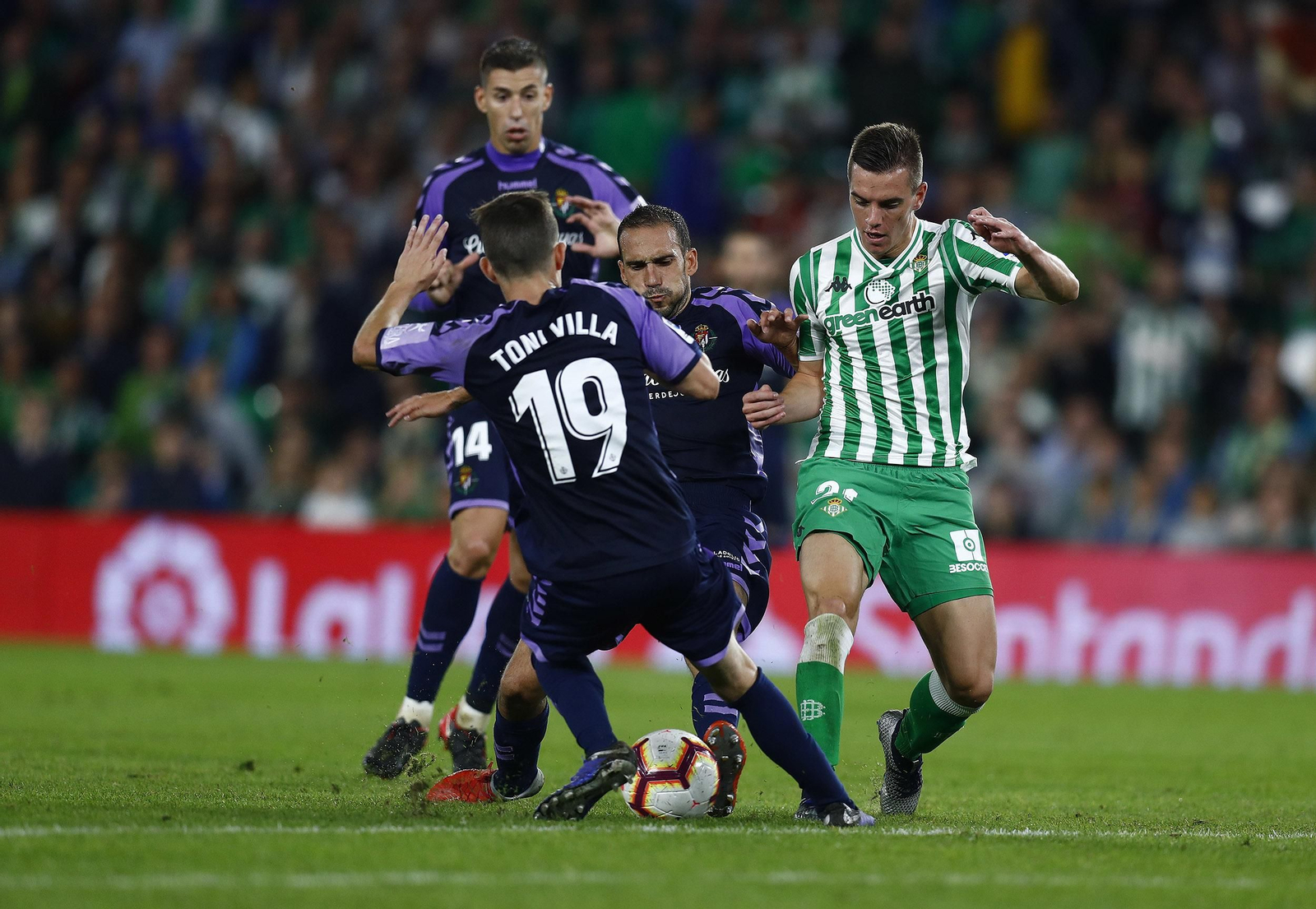 Las imágenes del Betis-Valladolid