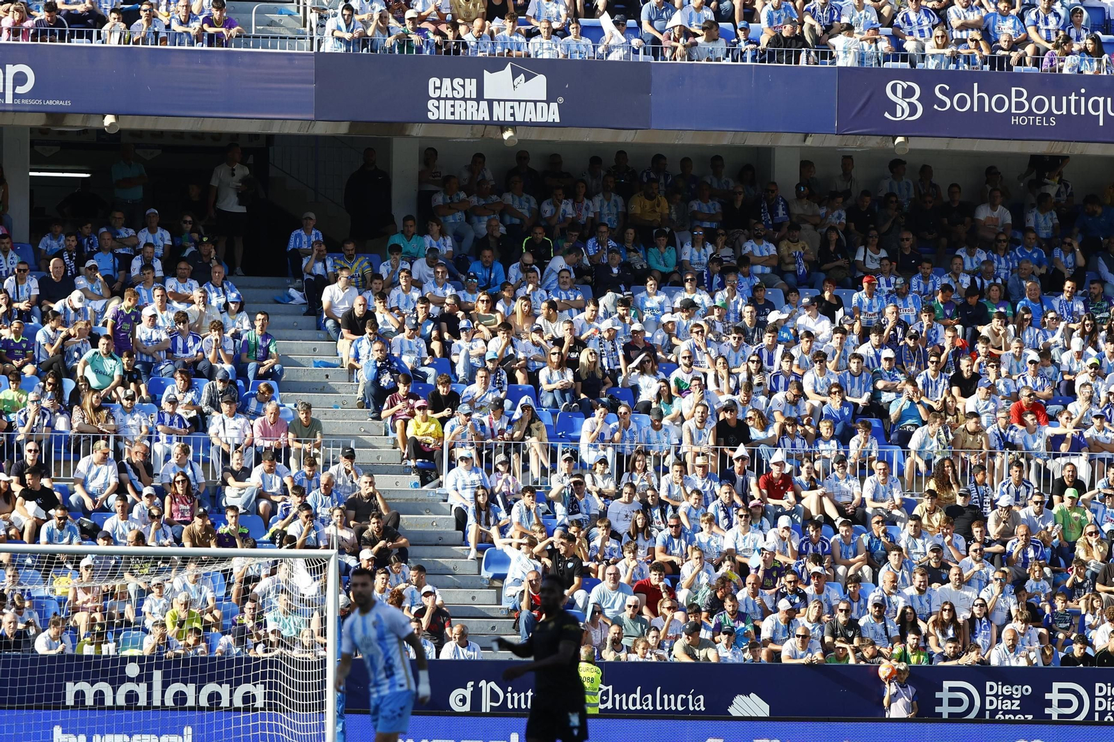Búscate en las gradas de La Rosaleda en el Málaga CF-Castellón