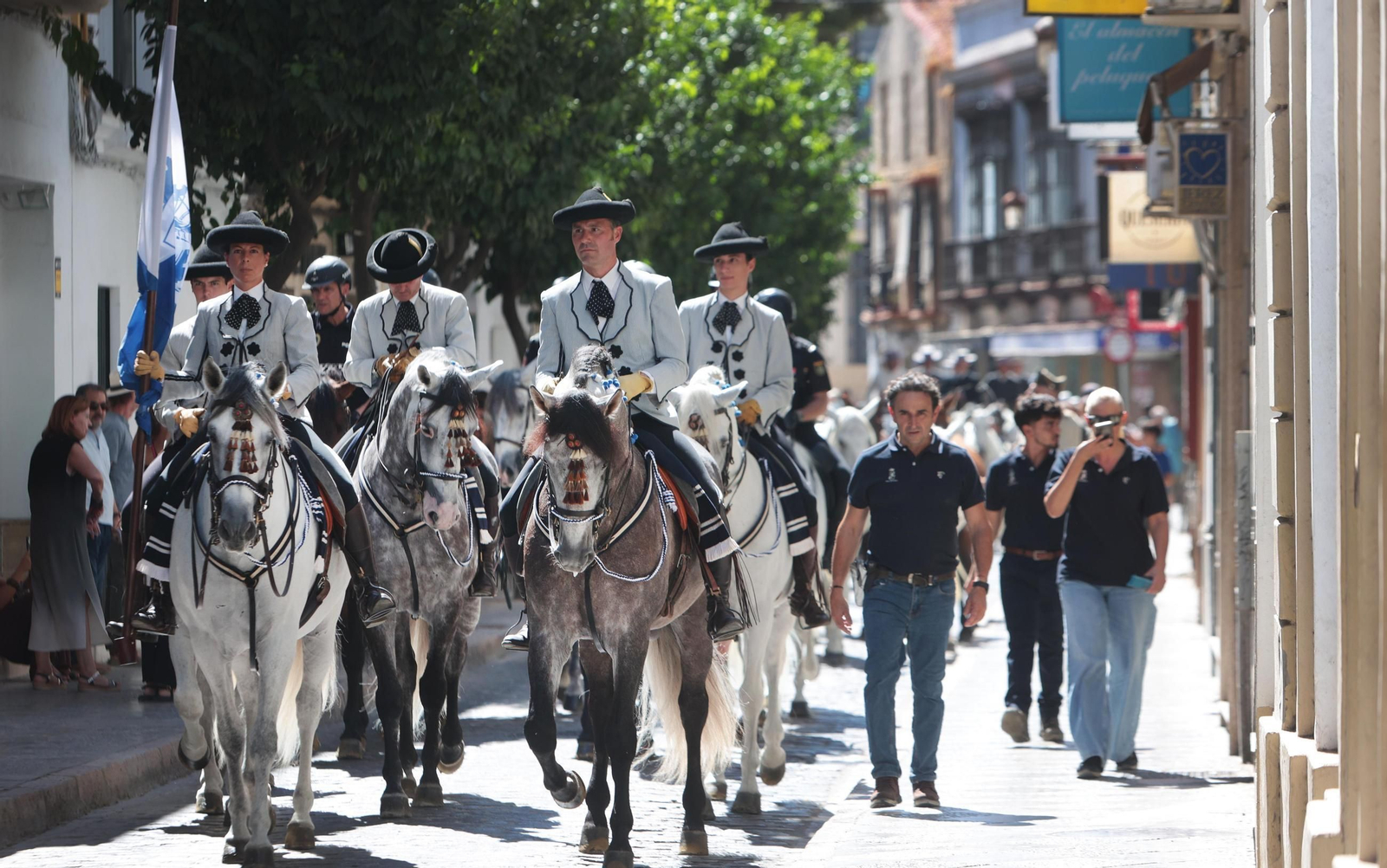 Imágenes de la Parada Hípica por las calles de Jerez