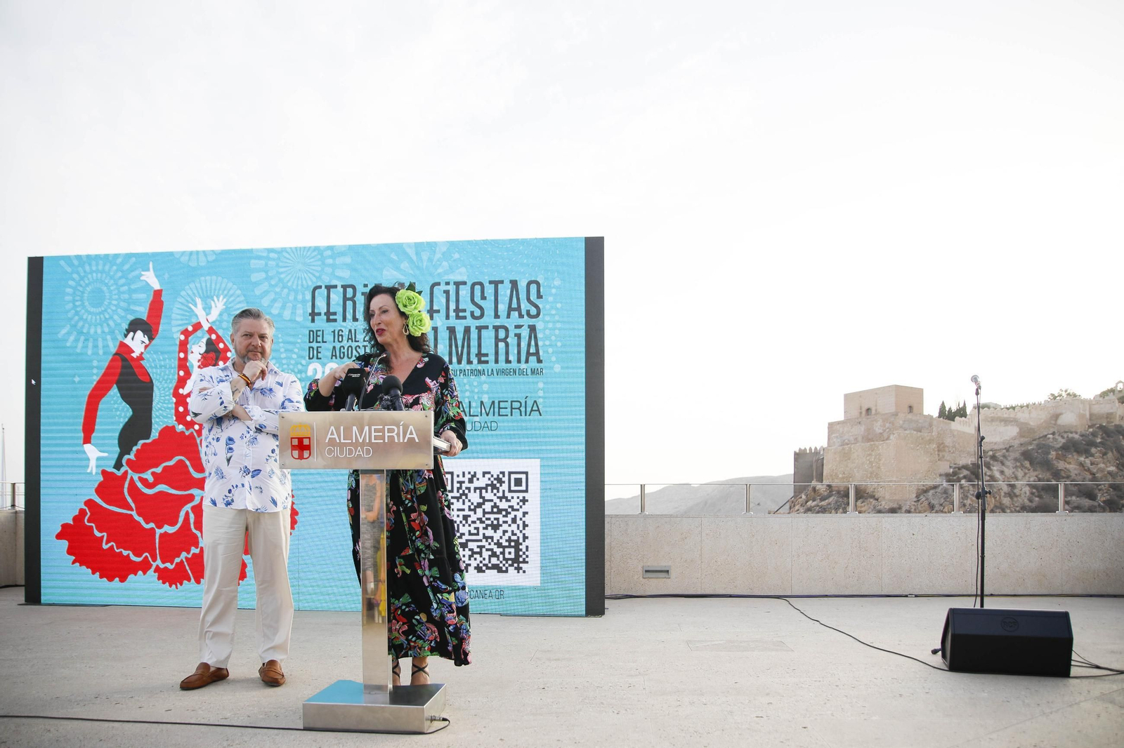 Presentación de la Feria de Almería 2024 en honor de la Virgen del Mar, en imágenes