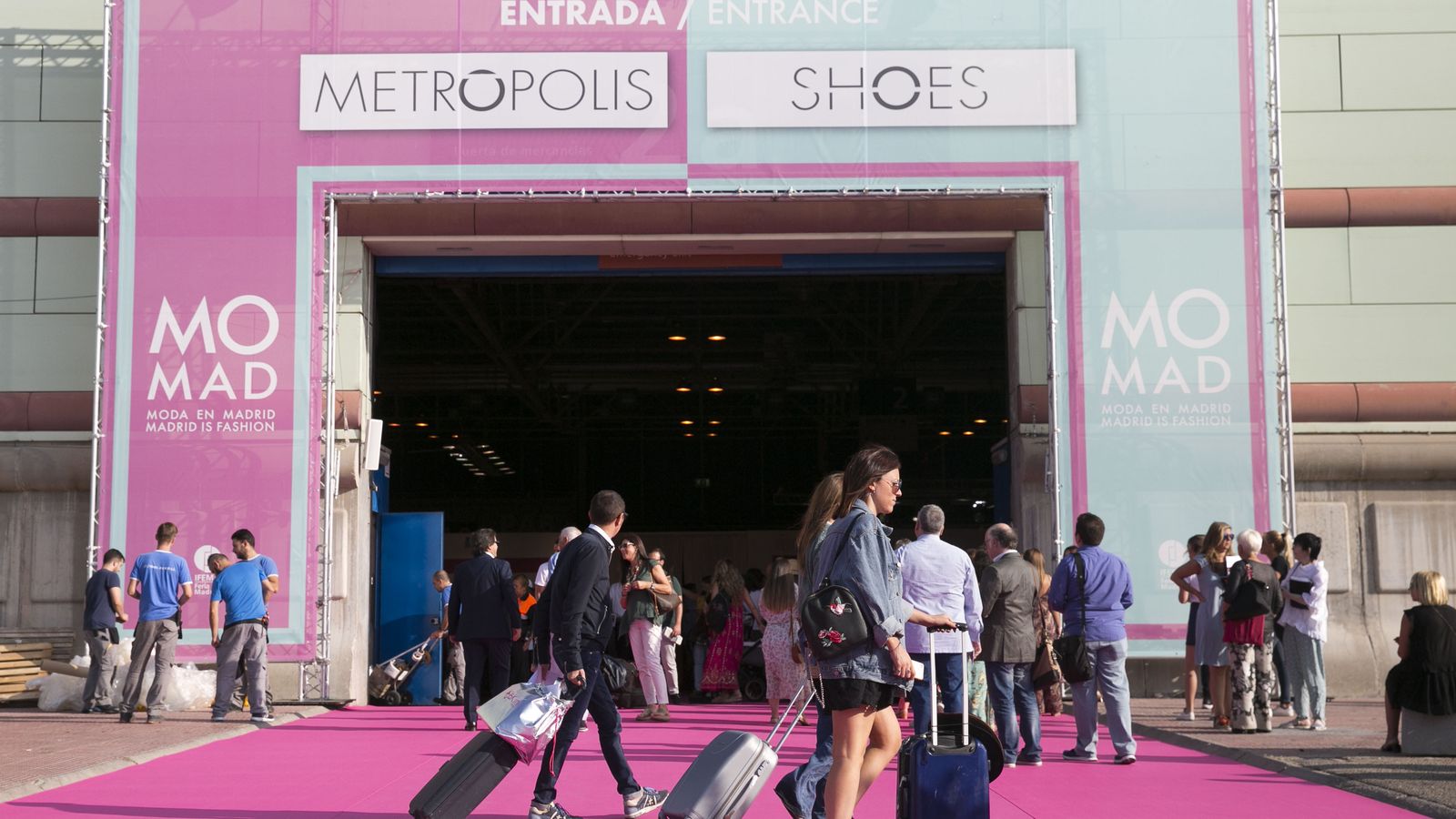 Acceso al salón Momad la pasada edición, en Ifema de Madrid.