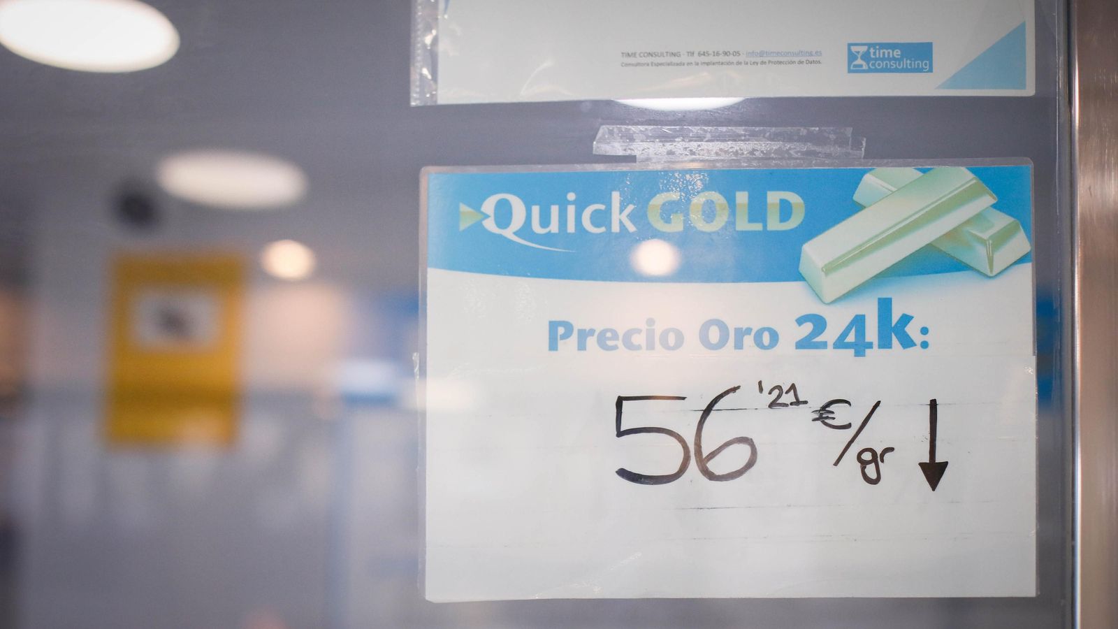 Precio del oro en Almería.