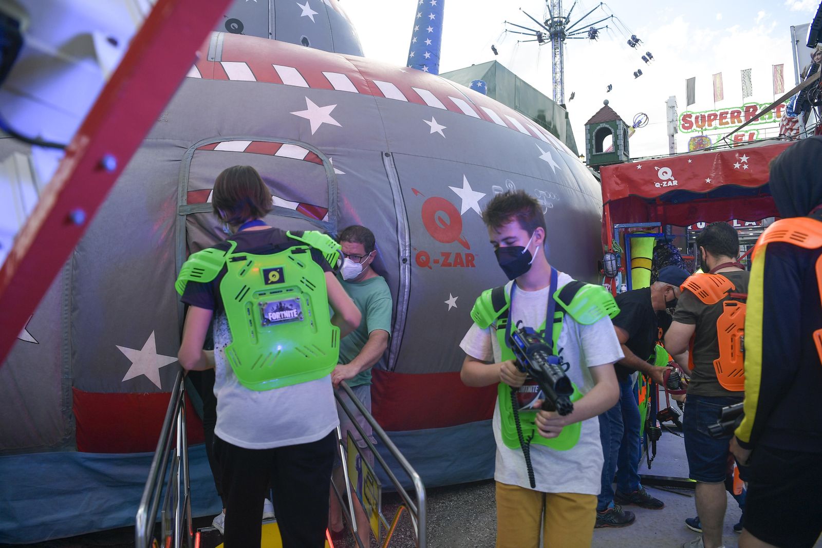 Fotos: el ferial del Corpus en la noche del viernes 4