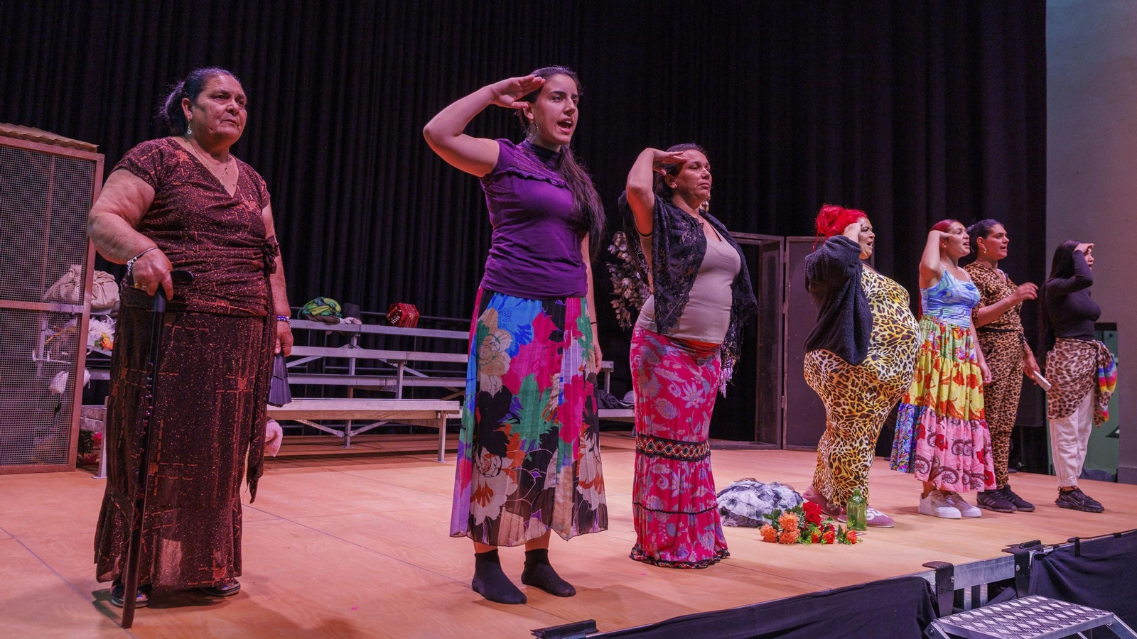 La Bernarda Alba más gitana regresa a escena con mujeres del poblado chabolista del Vacie