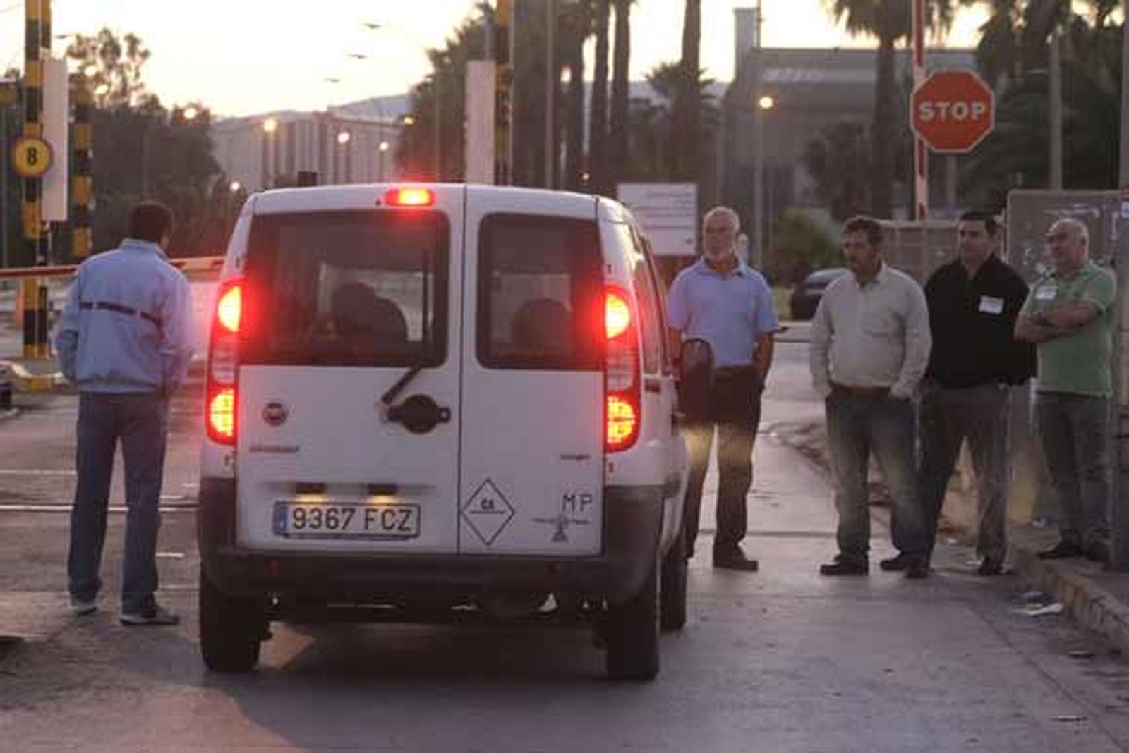 La protesta sindical no paralizó la Comarca, aunque sí tuvo incidencia en la gran industria y el puerto

Foto: Erasmo Fenoy