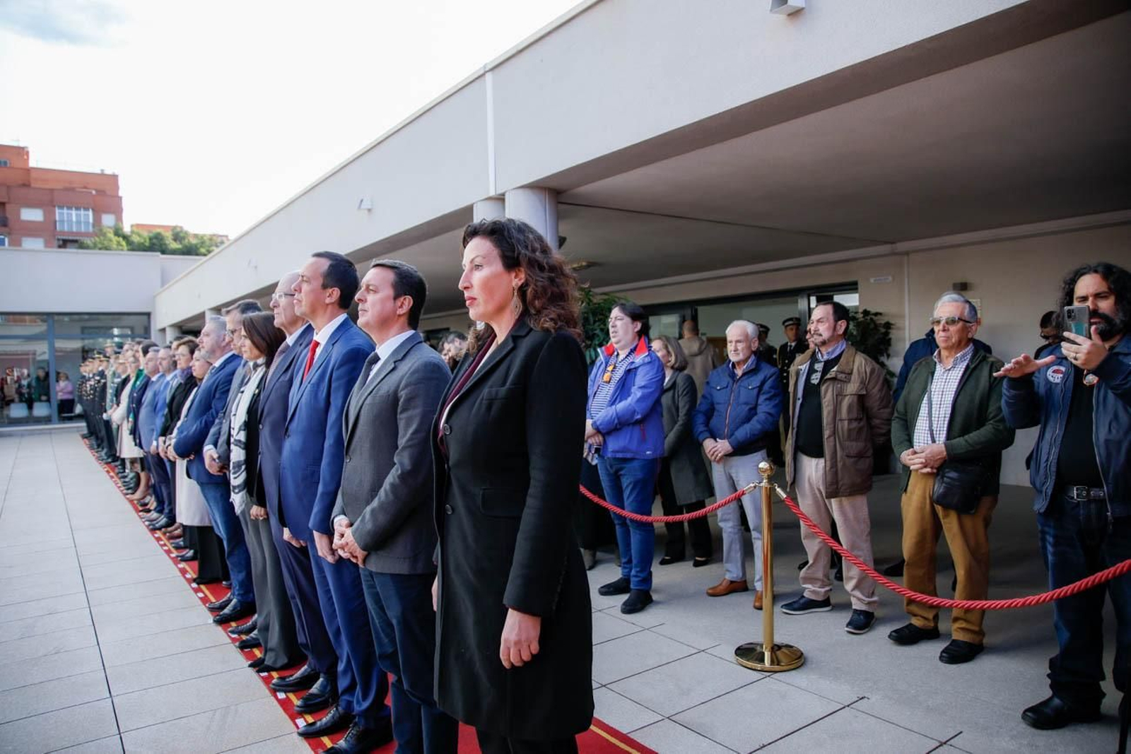 Las imágenes del la celebración de San Esteban en la Jefatura de la Policía Local