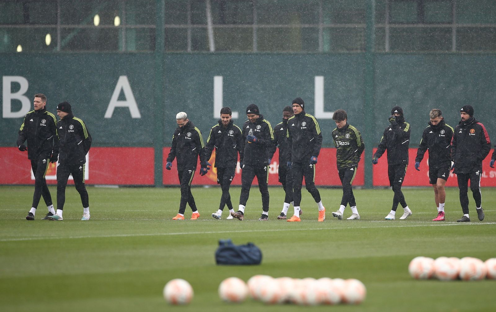 Las fotos previas del Manchester United - Betis