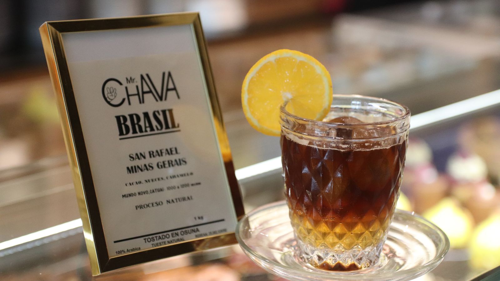 Cold brew tonic Manu Jara.