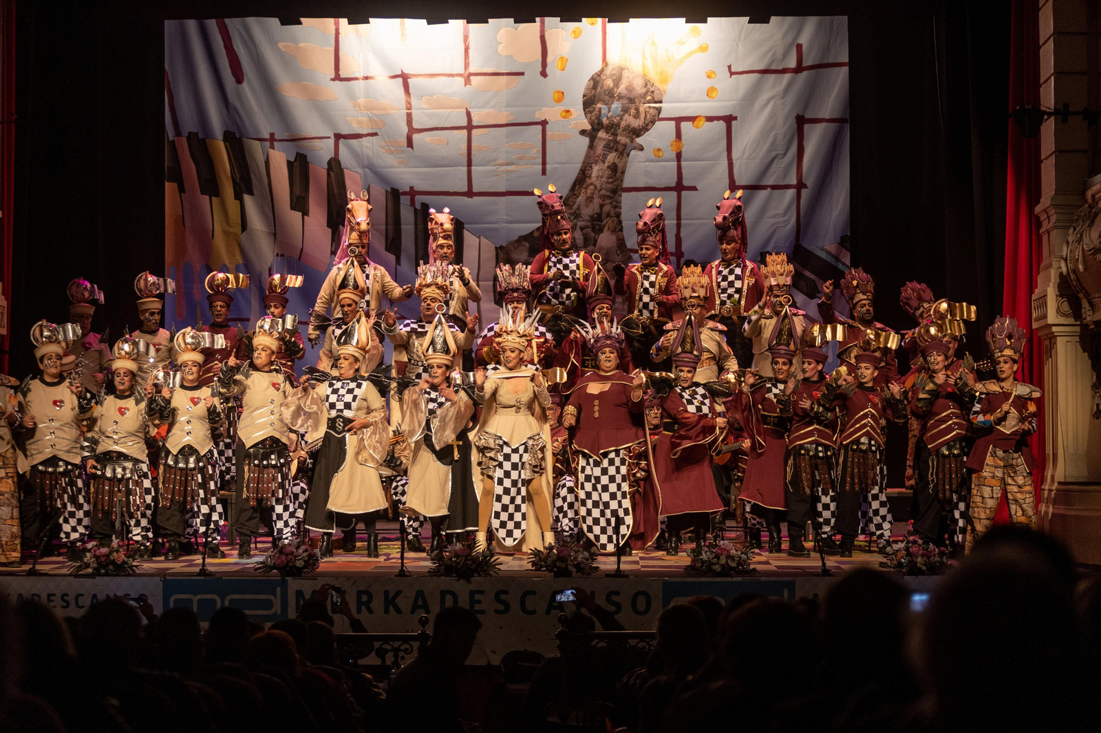 Cuarta jornada de preliminares del Carnaval de Huelva.