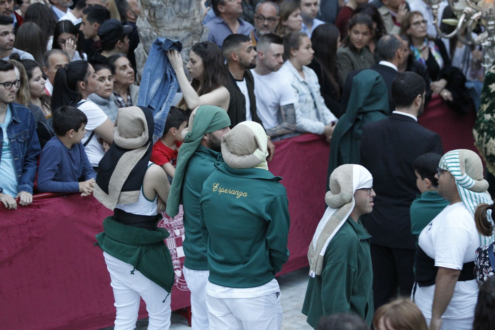 Imágenes de la Procesión de Estudiantes. Semana Santa Almería 2019