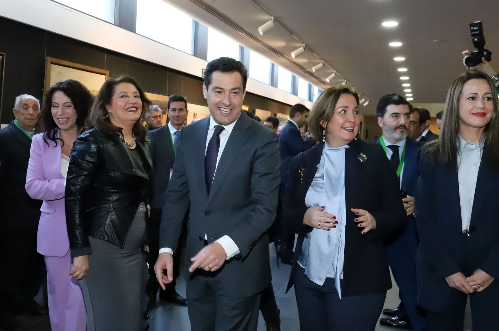 Imágenes de los Reyes Don Felipe y Doña Letizia en el congreso del 50 aniversario de Doñana