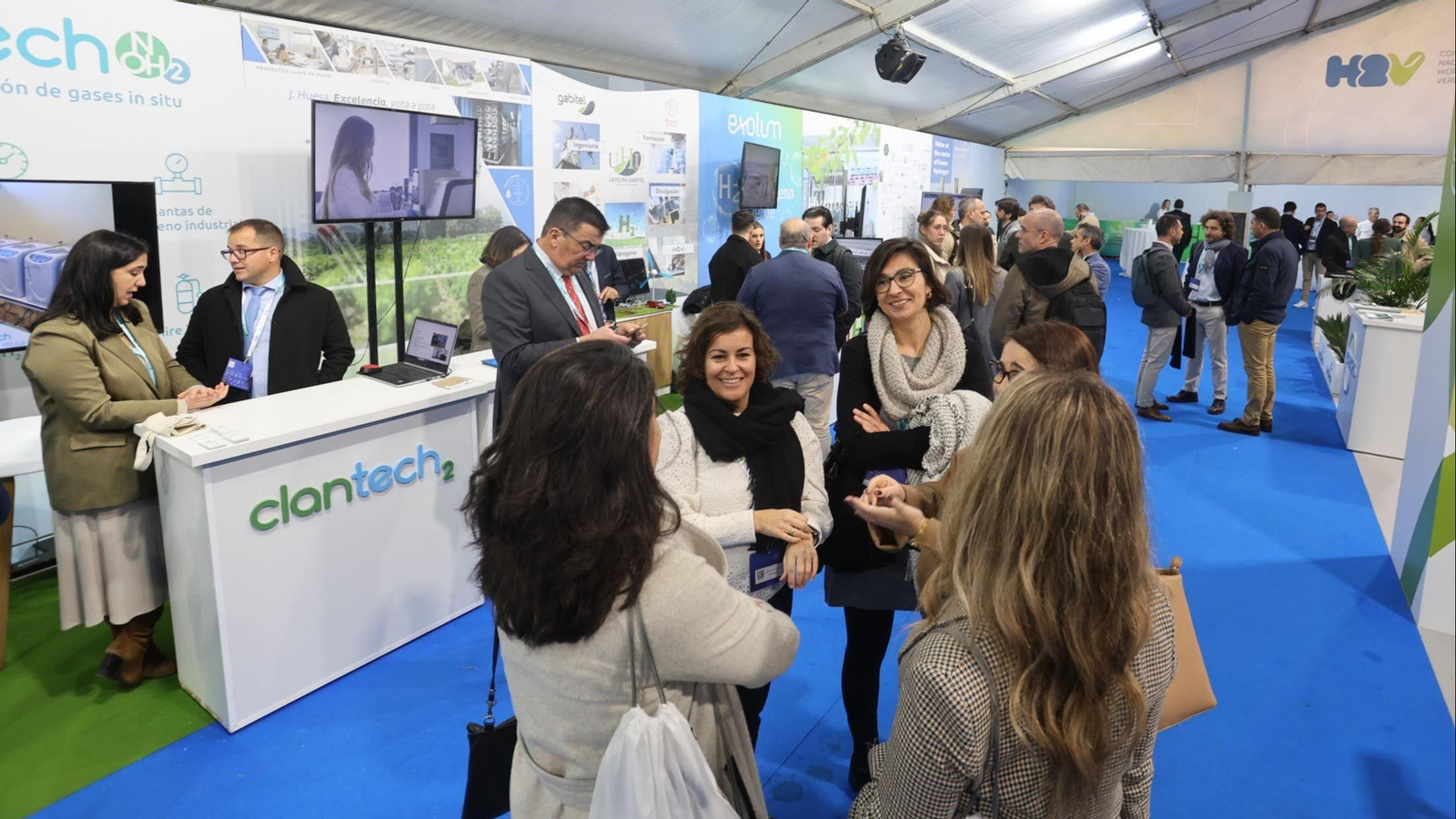 stands en el Congreso de Hidrógeno.