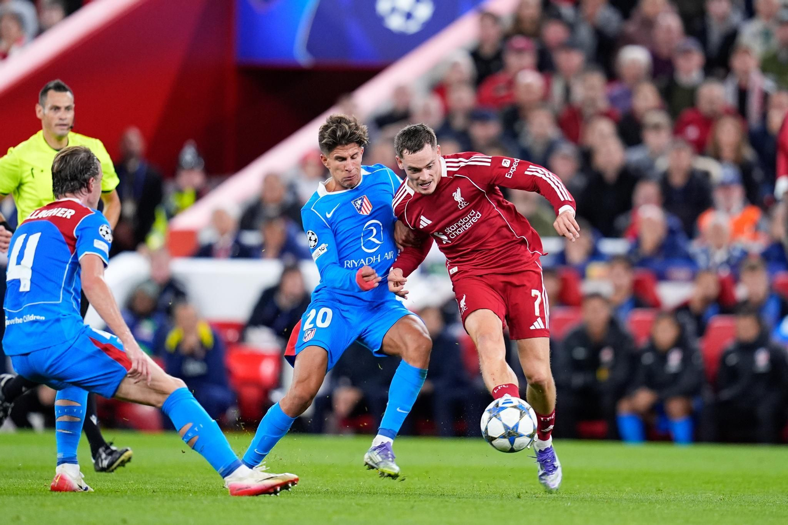 Las fotos del Liverpool - Atlético de Madrid