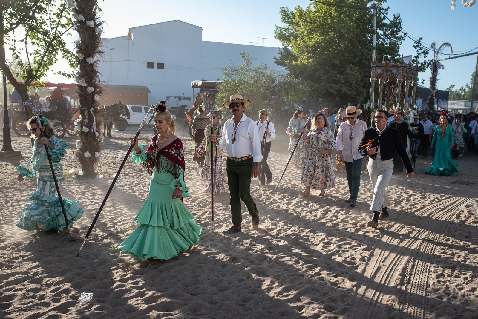 Recorrido por las casas y la aldea del Rocío, en imágenes