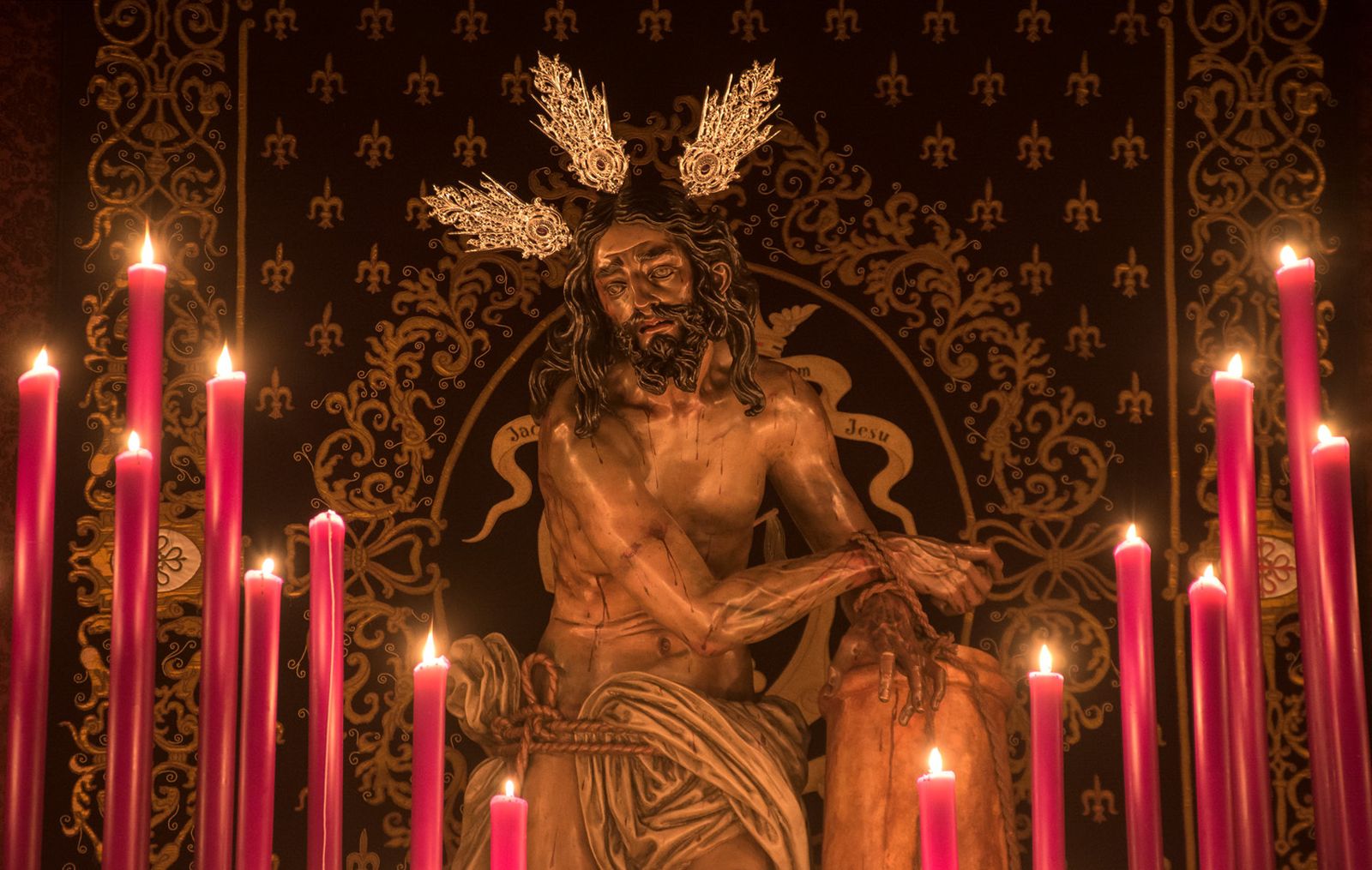 Las Cigarreras celebró su solemne quinario en honor a Jesús Atado a la Columna