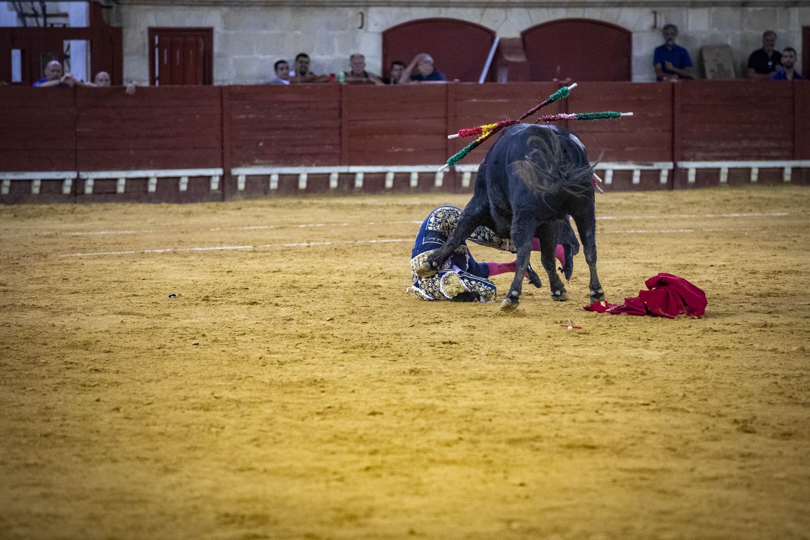 Diego Urdiales, Sebastián Castella y Daniel Luque, en la plaza de toros de El Puerto