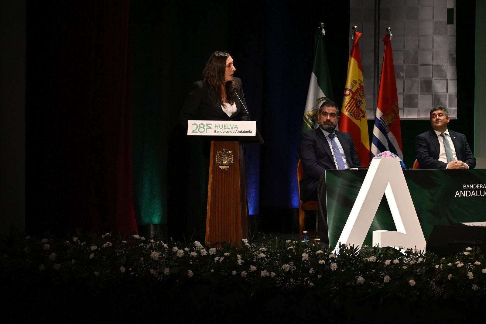 Premios de las Banderas de Andalucía en Huelva, en imágenes