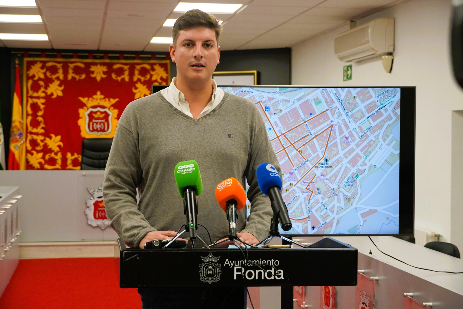 Jorge Fernández, delegado municipal de Tráfico.