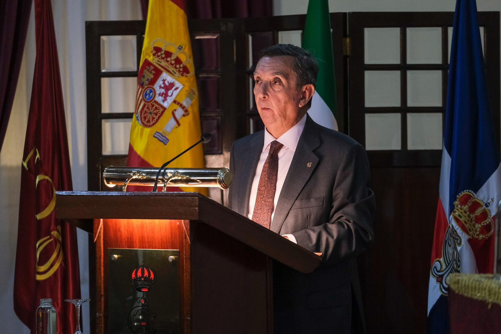 Inauguración la exposición 100 Años de hermandad. Los Estudiantes. En el Real círculo de Labradores