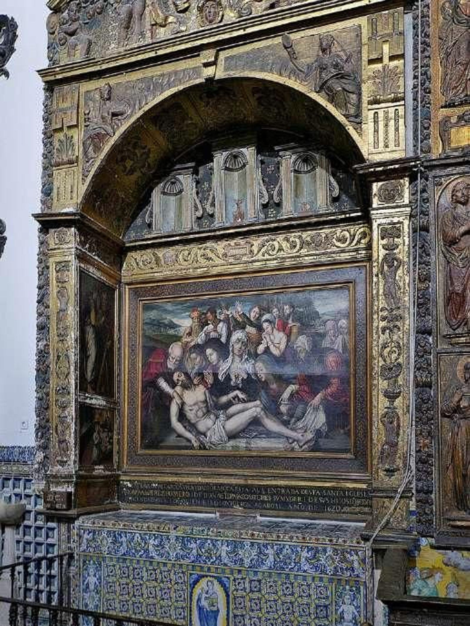 Retablo del Santo Entierro de Madre de Dios.