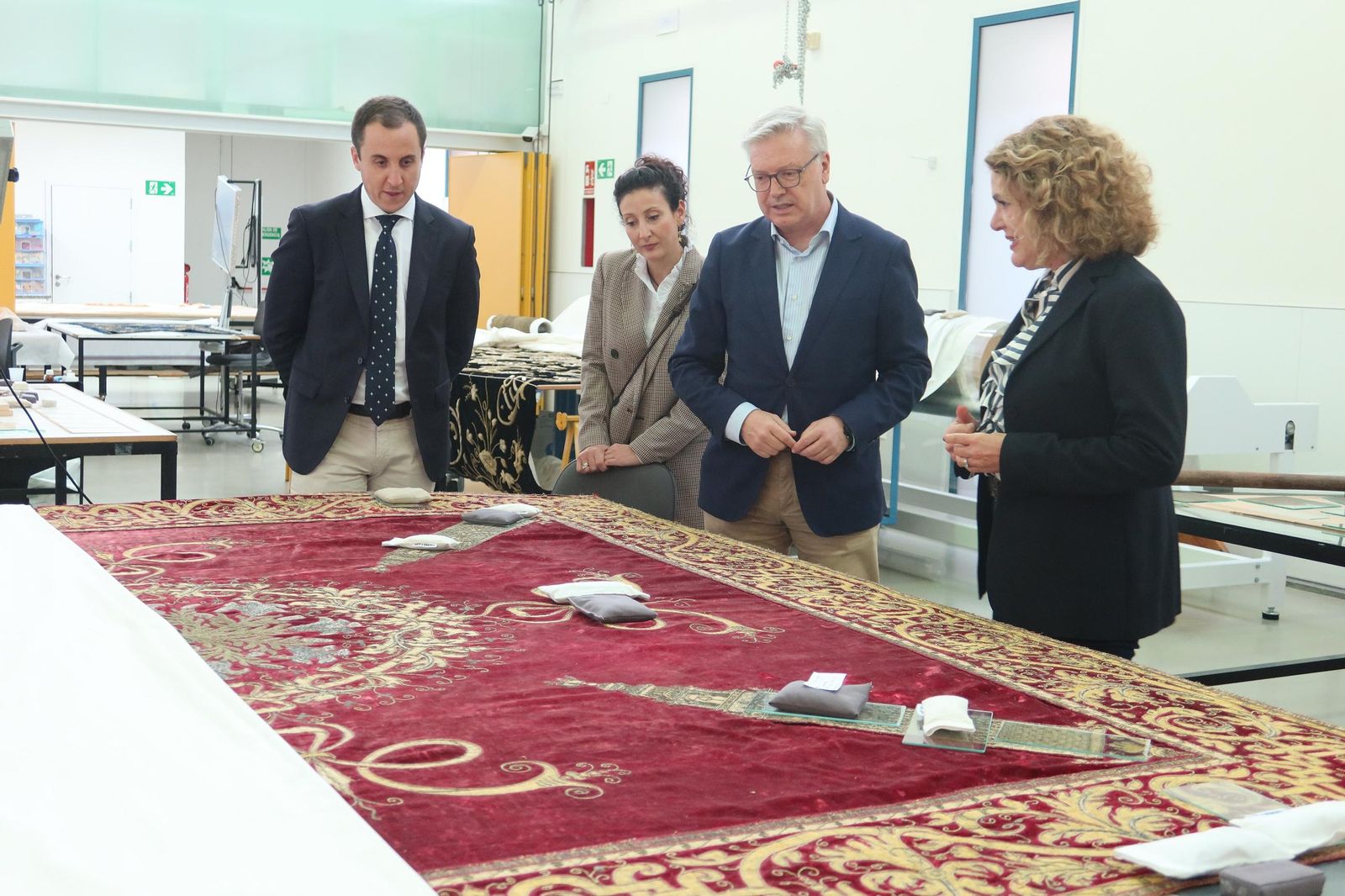 Visita al Instituto Andaluz del Patrimonio Histórico en Sevilla.