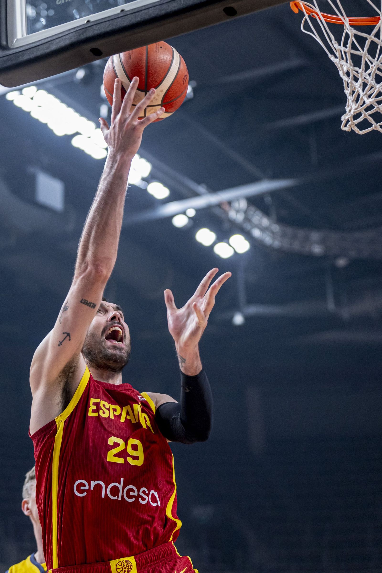 Las mejores fotos del Ucrania-España de baloncesto