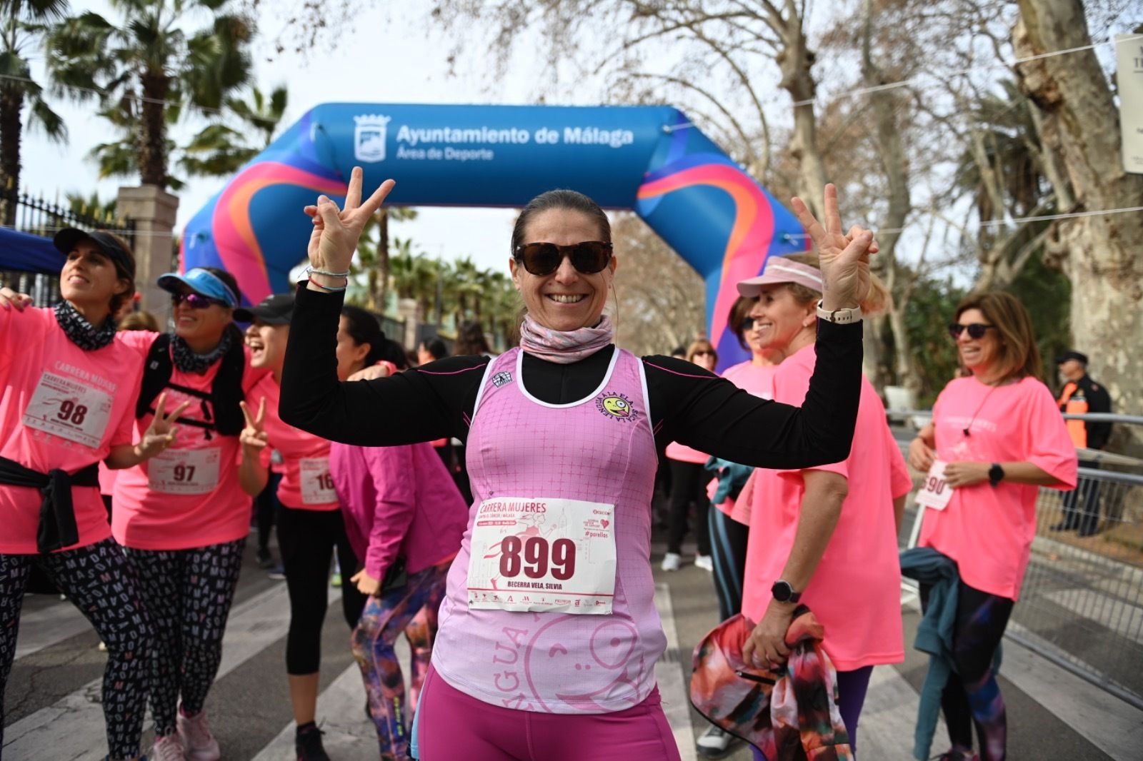 Las imágenes de la Carrera de la Mujer de Málaga