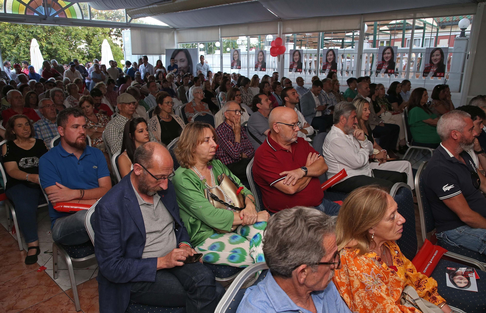 Fotos de la presentación de la candidatura de Rocío Arrabal a la Alcaldía de Algeciras