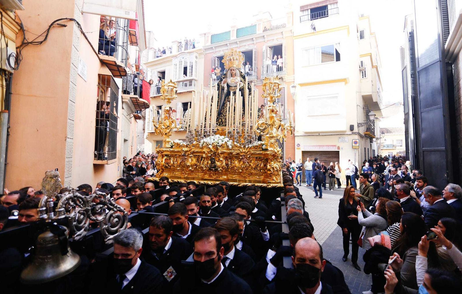 Las fotos de Viñeros, en el Jueves Santo de Málaga