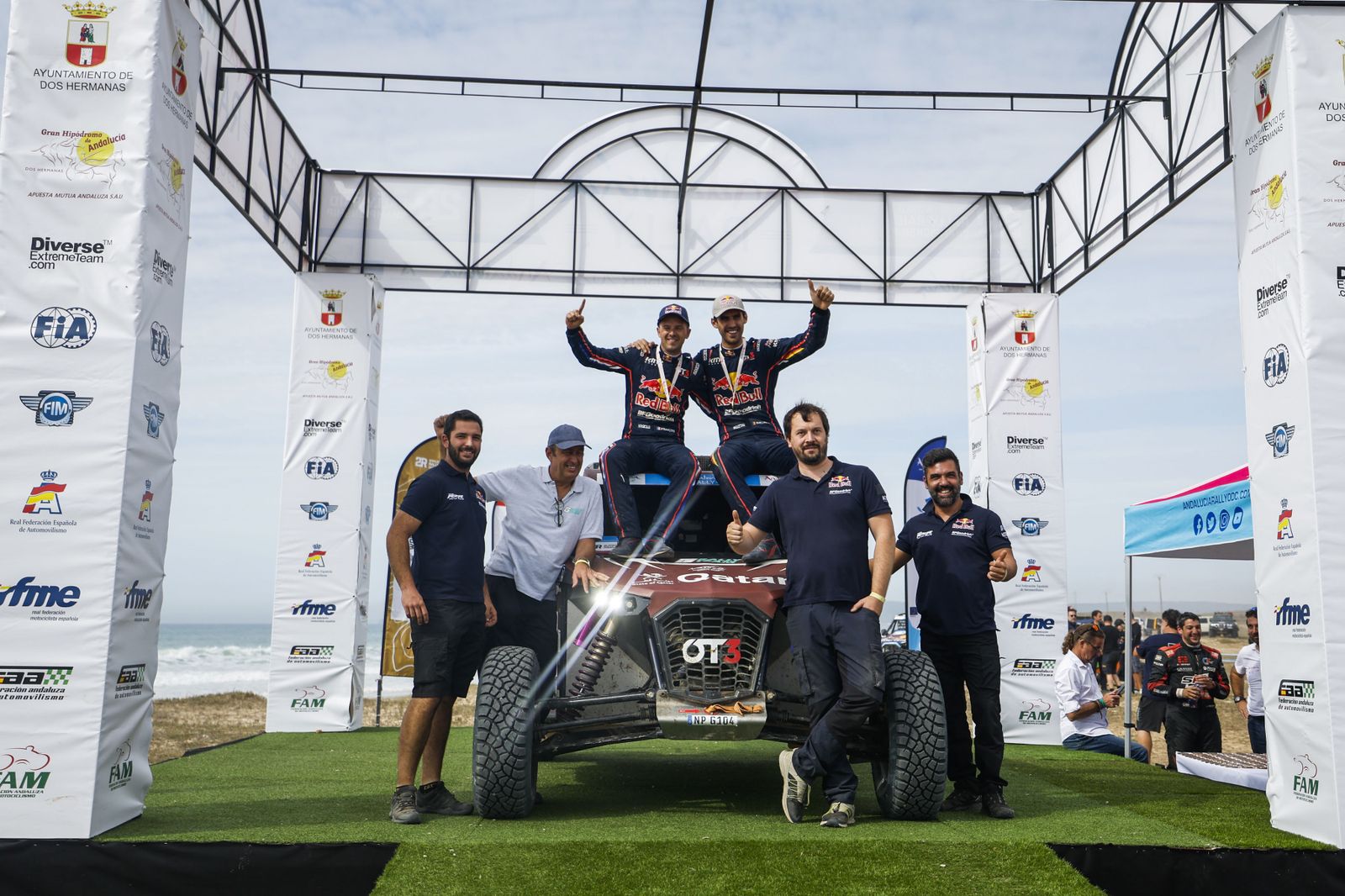 Andalucía Rally: las imágenes del 'Dakar' por tierras andaluzas