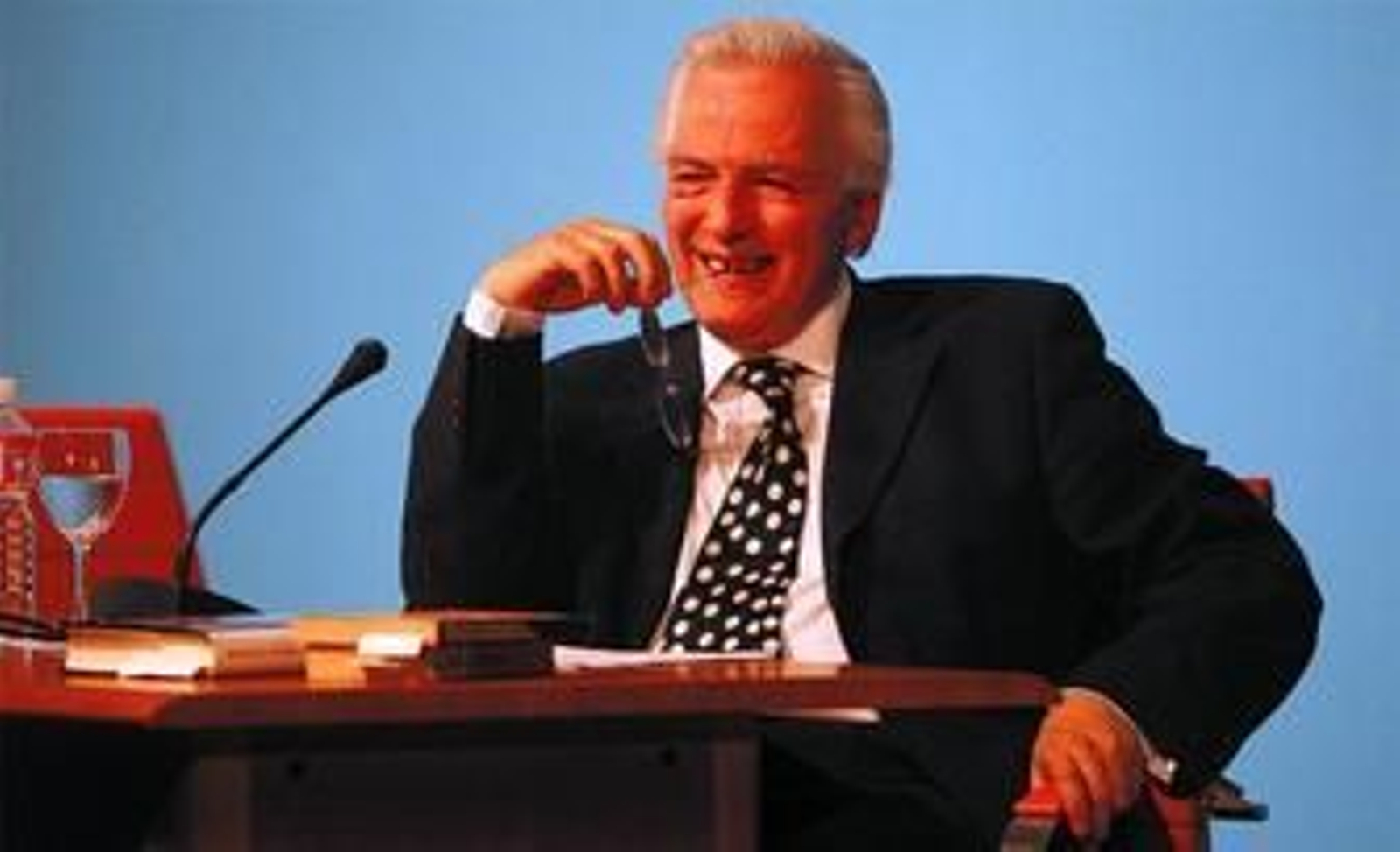 Juan de Dios Ramírez Heredia, durante su intervención en la tarde de ayer.