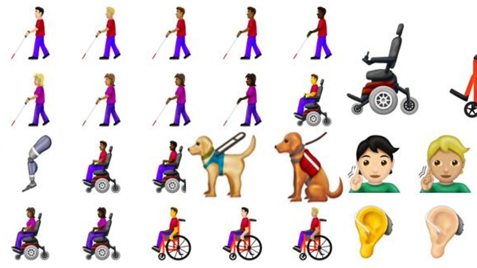 Los emojis inclusivos