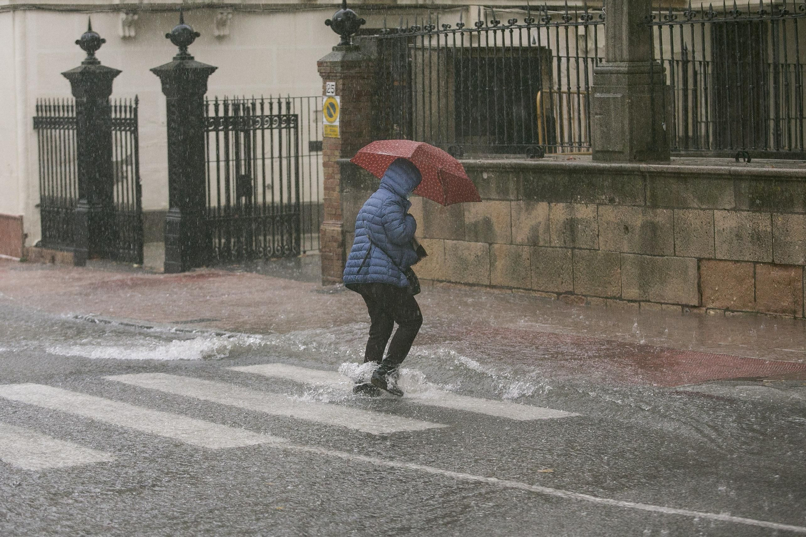Las fotos de las inundaciones en Ronda