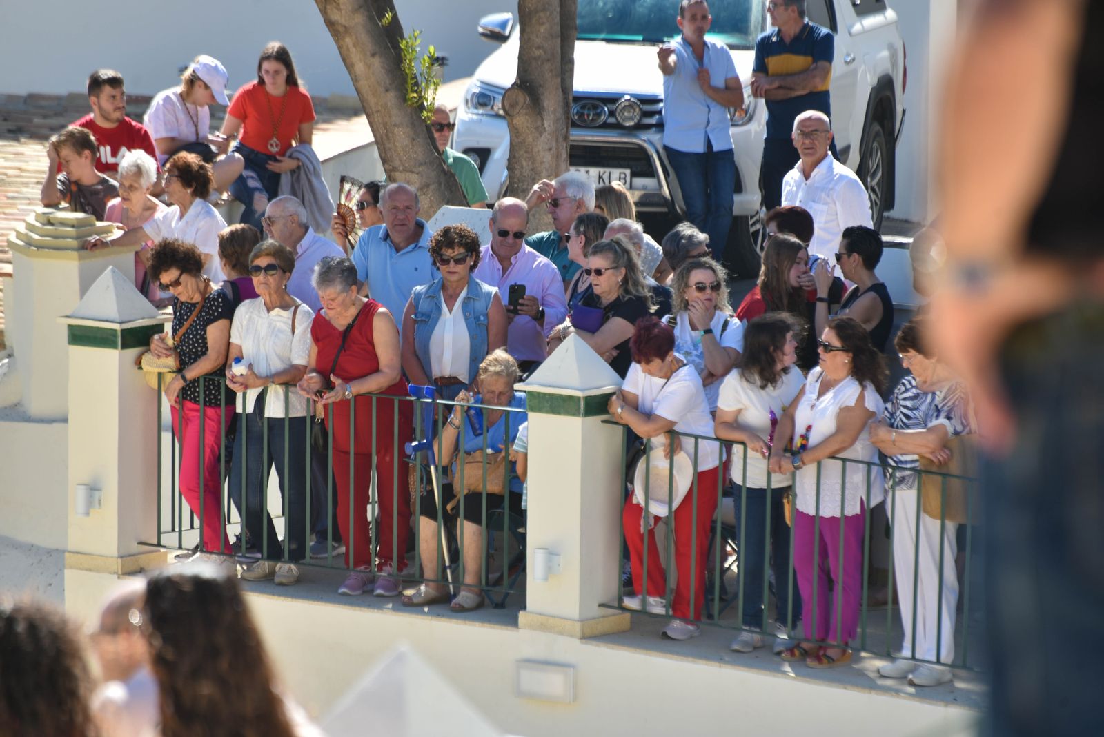 La procesión del Cristo de la Almoraima, en imágenes