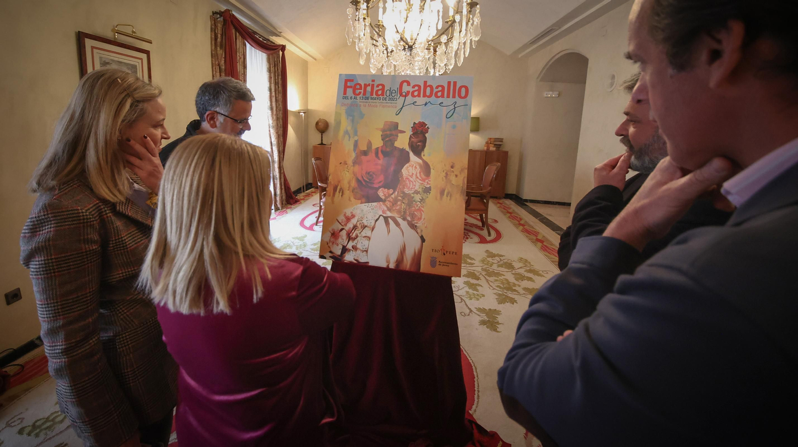 Así es el cartel de la Feria del Caballo de Jerez 2023