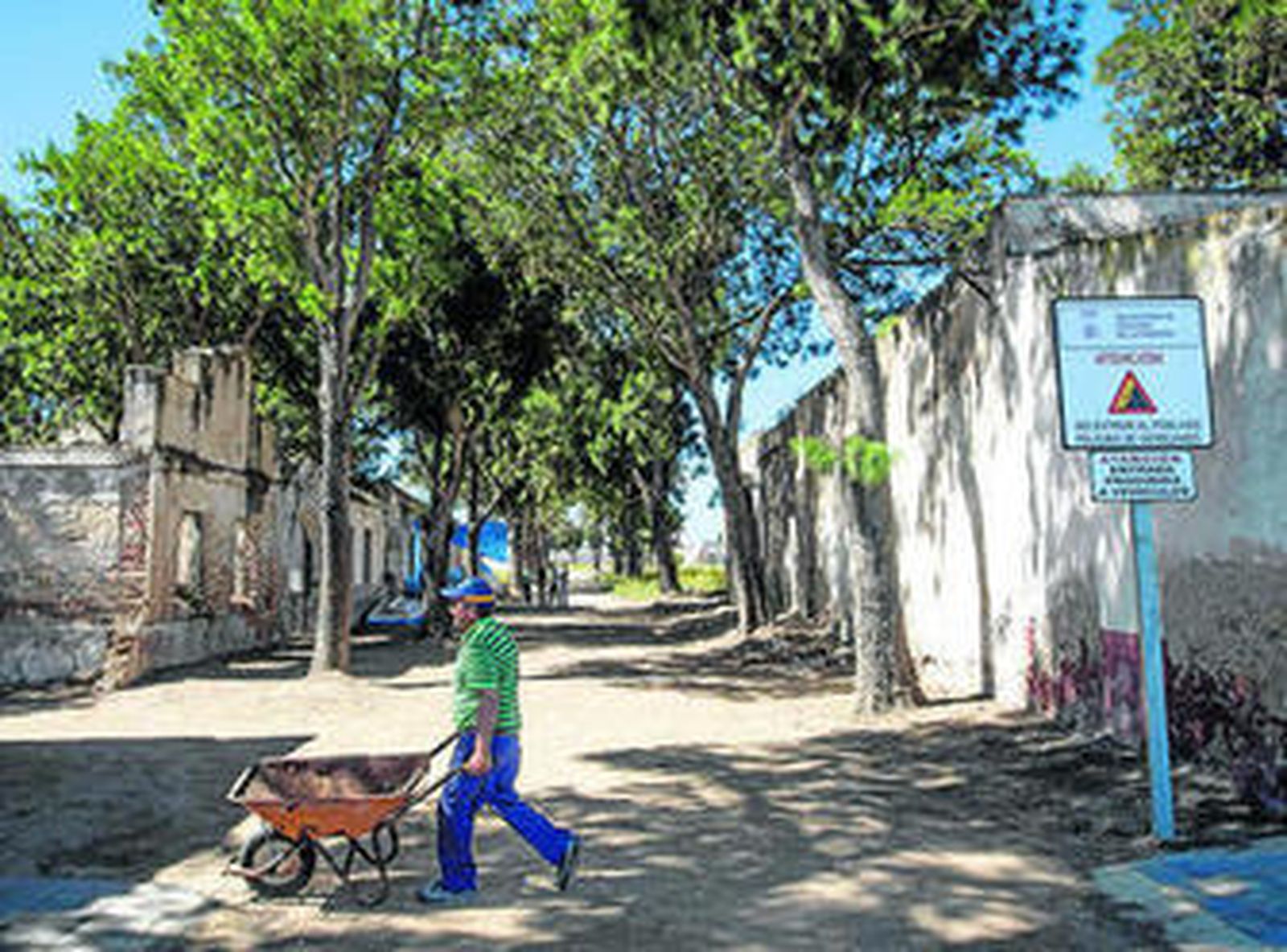 Vista del poblado de Sancti Petri, en una imagen de archivo.