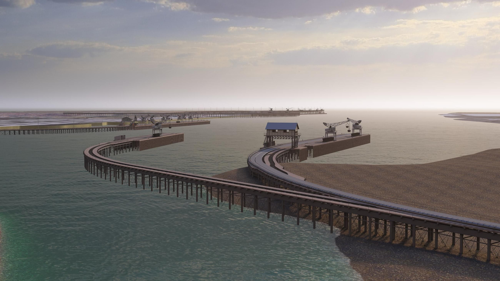 Imágenes que enamoran de la Huelva del pasado: así eran los muelles de la Rio Tinto, sur, norte y de Tharsis cuando se construyeron