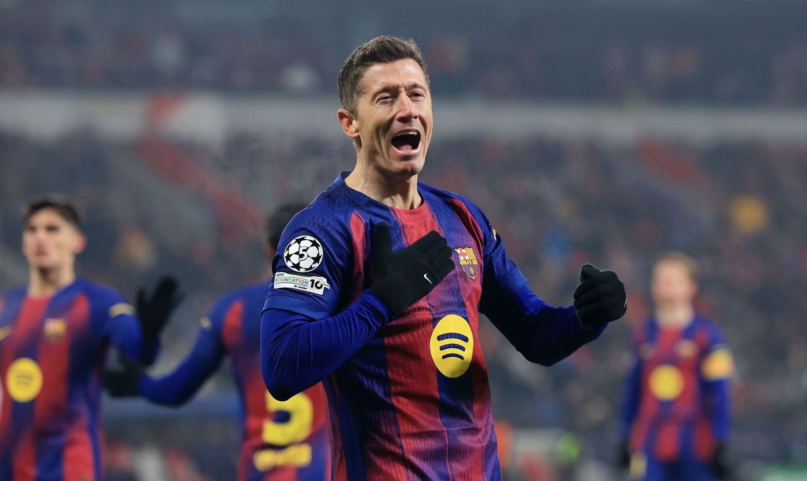 Las fotos del Slavia Praga-Barcelona