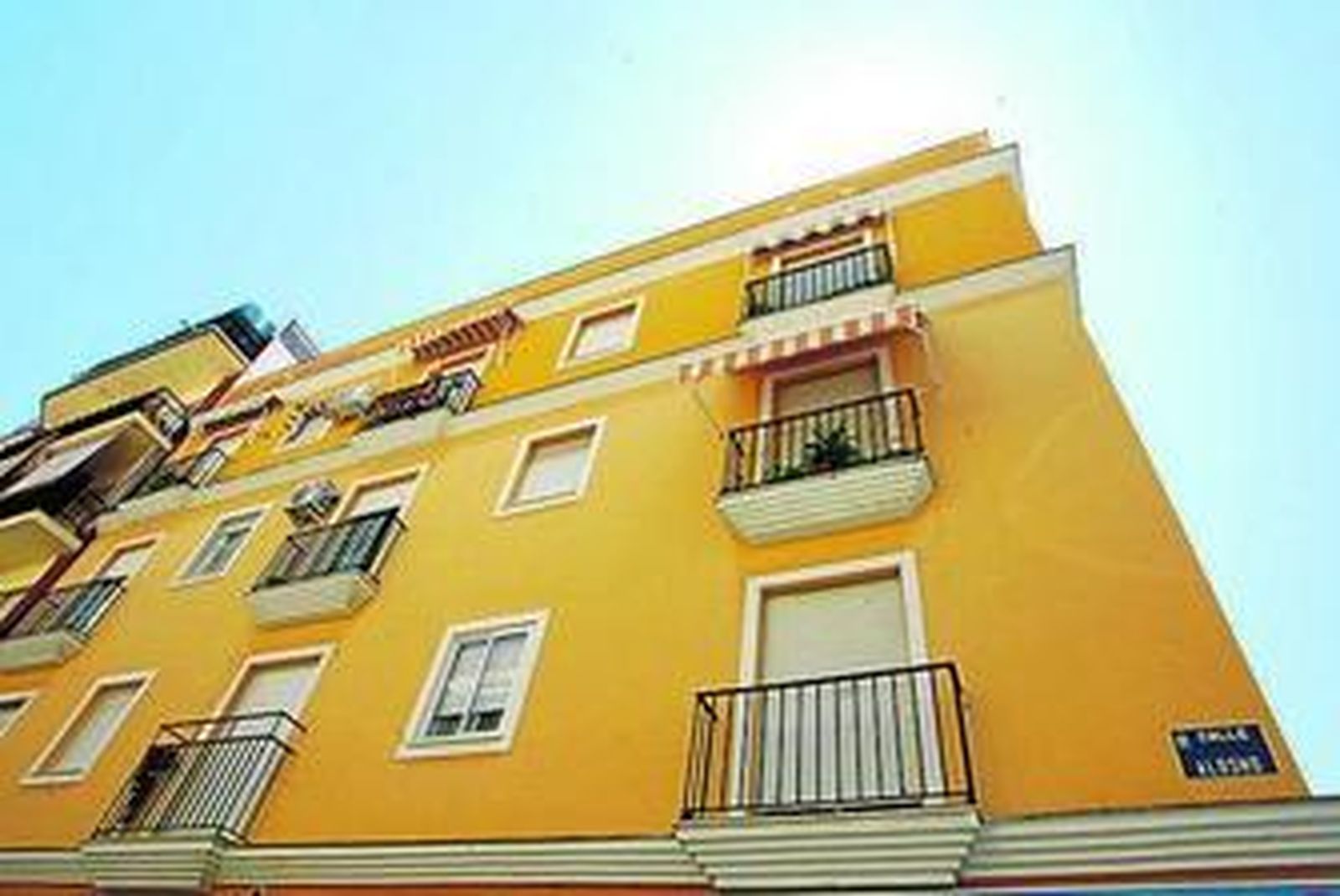 Edificio en el que se produjo el suceso.