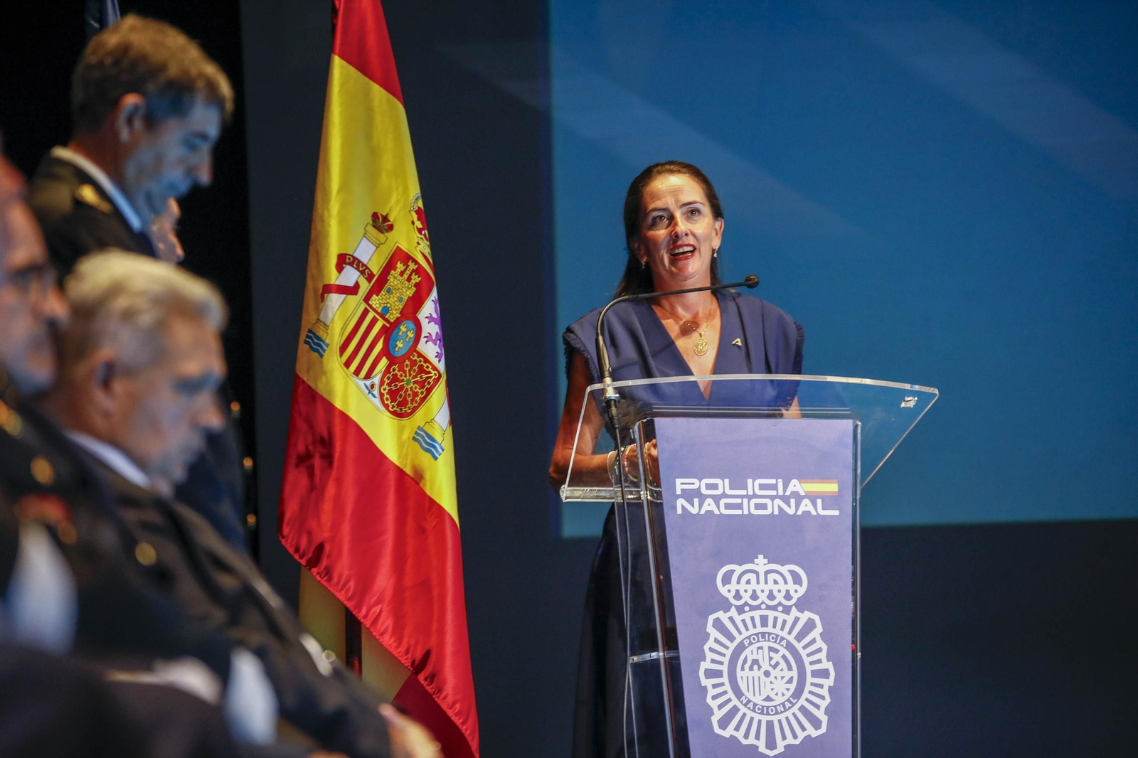 Las imágenes de la celebración del Patrón de la Policía Nacional en Almería, los Santos Ángeles Custodios