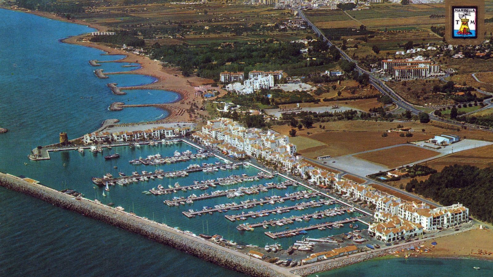 Vista general Puerto Banús.