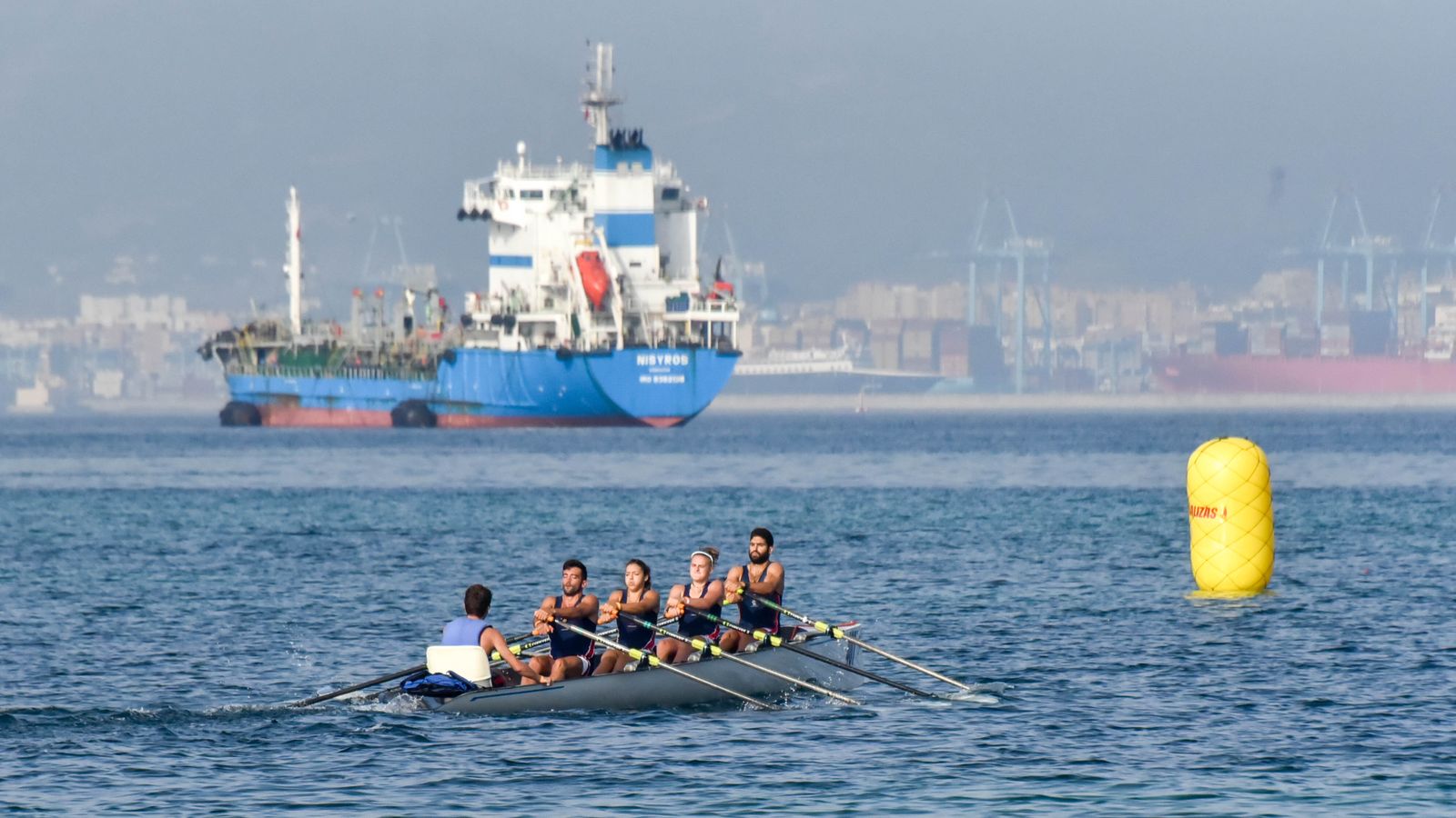 Las fotos del Campeonato de Remo en La Línea