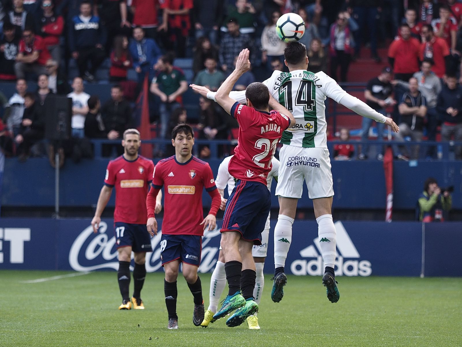 El Osasuna-Córdoba (1-1), en imágenes