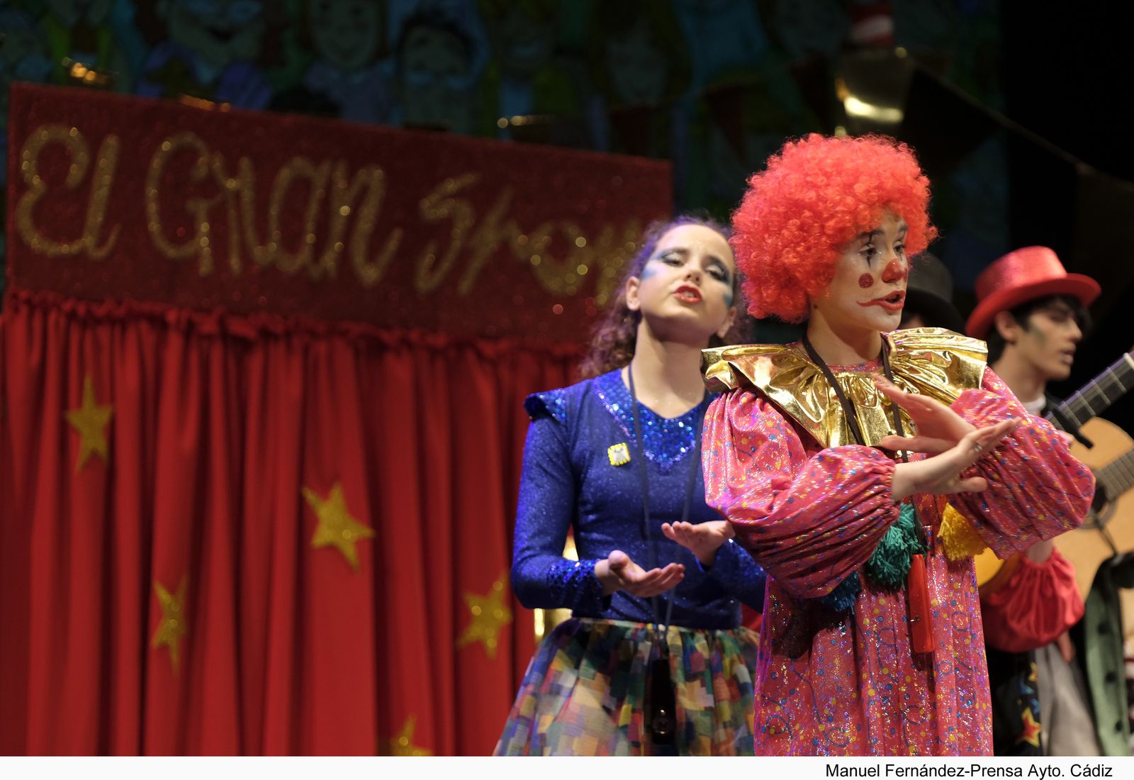 La comparsa 'El gran show'.