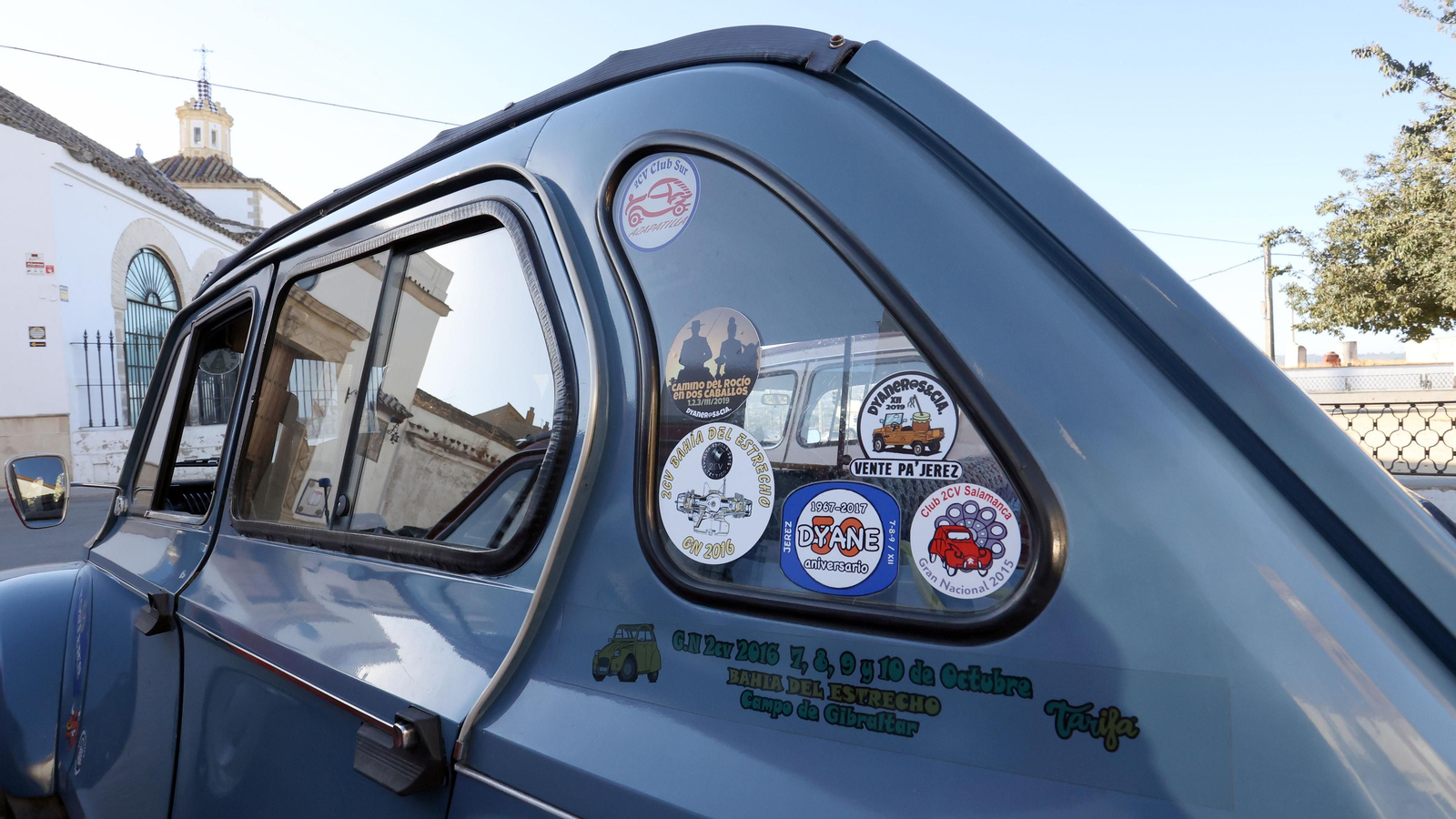 Ruta de Dyane 6 de la asociación Jacobea de Jerez